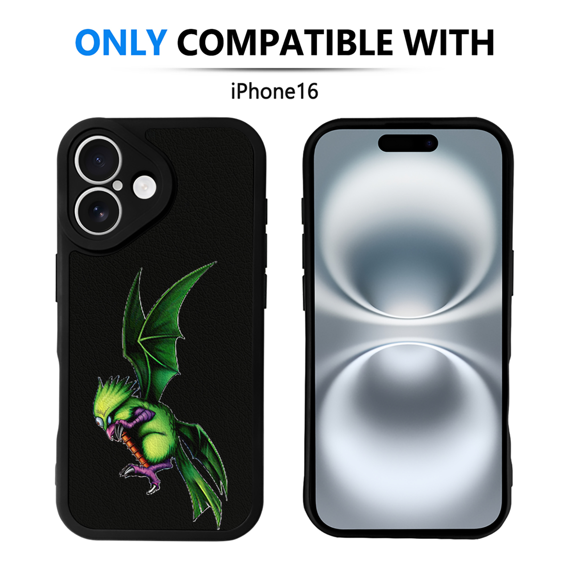 遊☆戯☆王 Yu-Gi-Oh! 【iPhone 16シリーズ対応】シリコンスマホケース（レザー調） 材質：シリコン